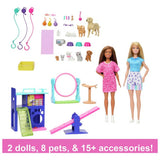 Barbie Pet Daycare playset with dolls and pets - British product