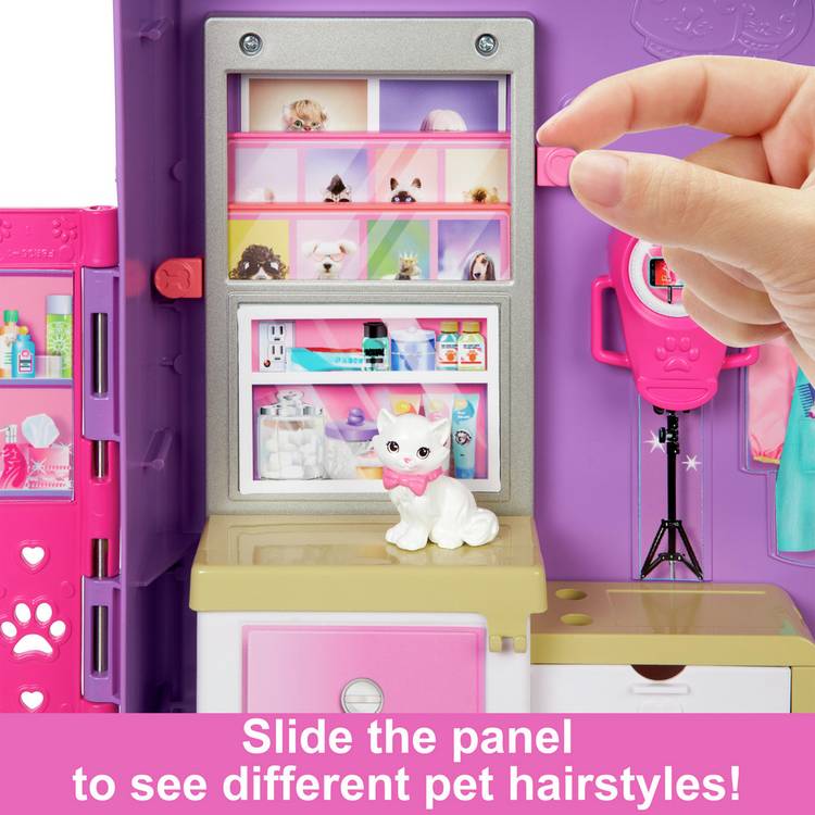 Barbie Pet Daycare playset with dolls and pets - British product