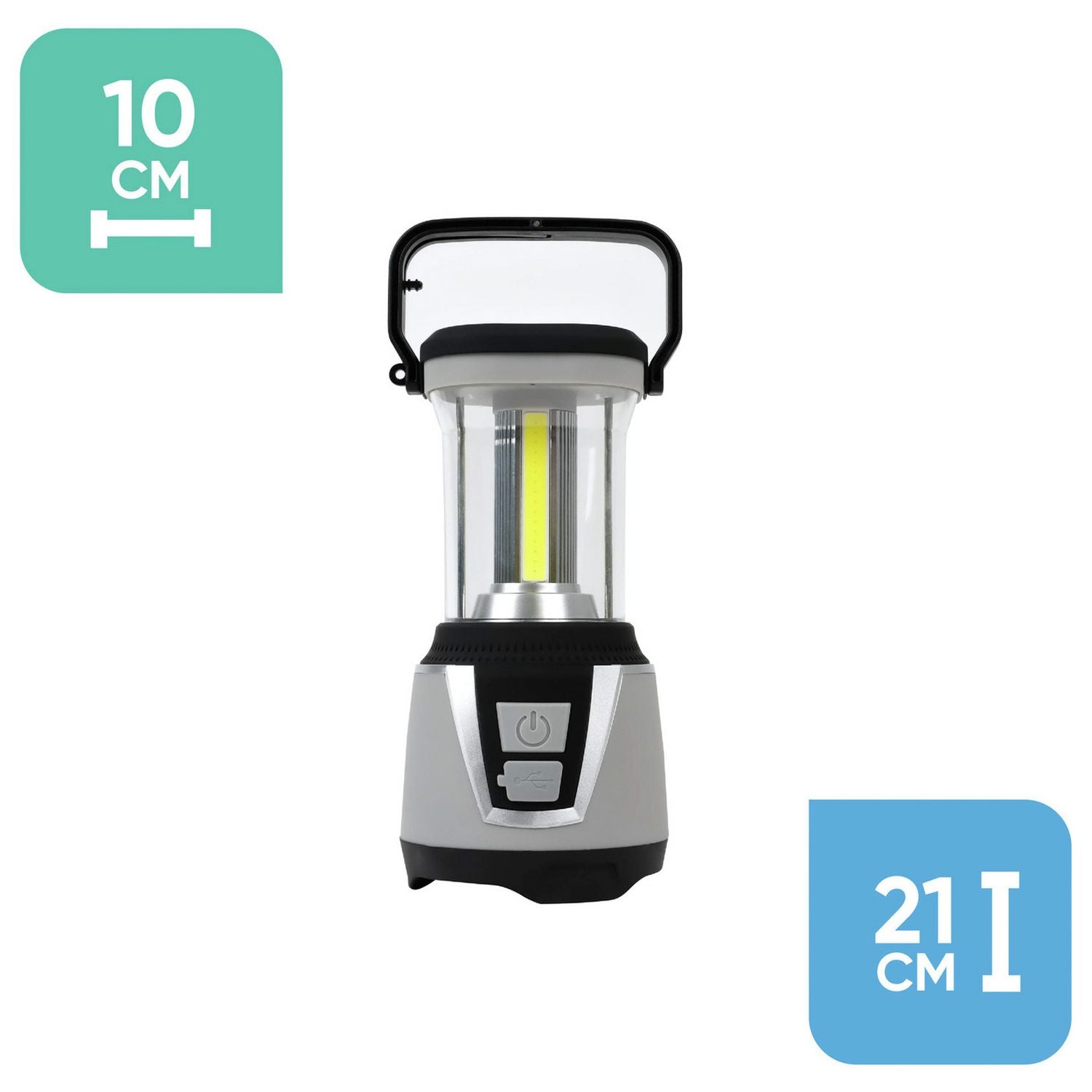 Streetwize 3W COB LED rechargeable camping lantern - British product