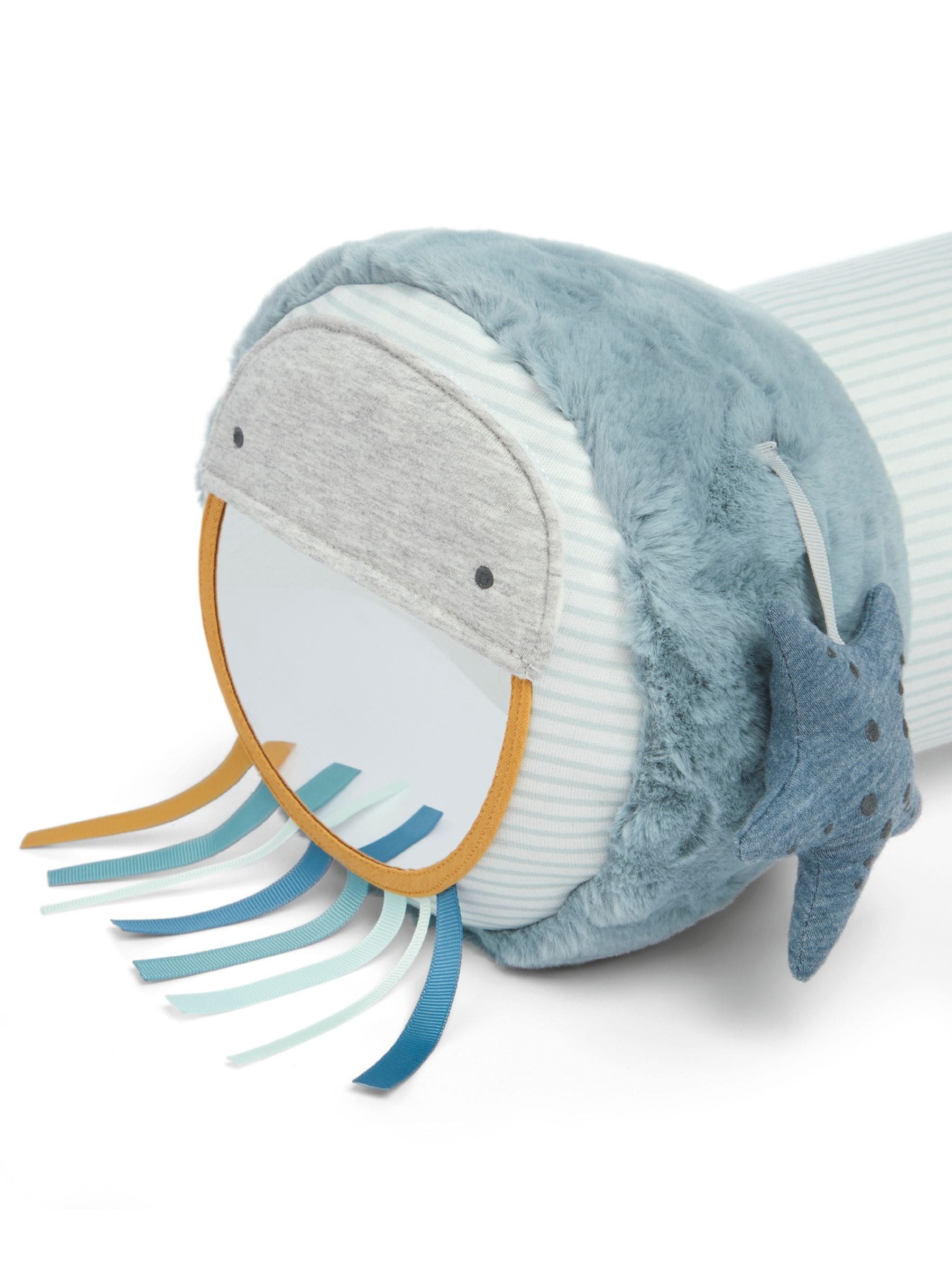 Mamas & Papas Whale Blue tummy time roll, UK version