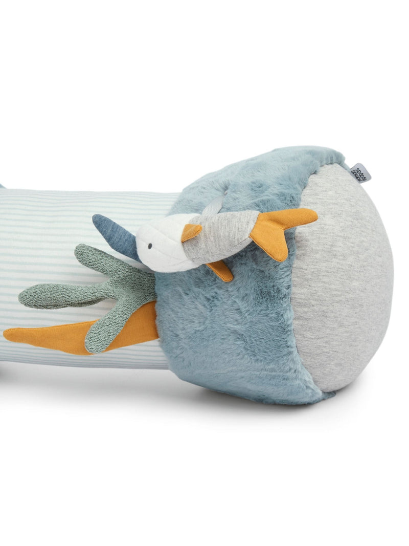 Mamas & Papas Whale Blue tummy time roll, UK version