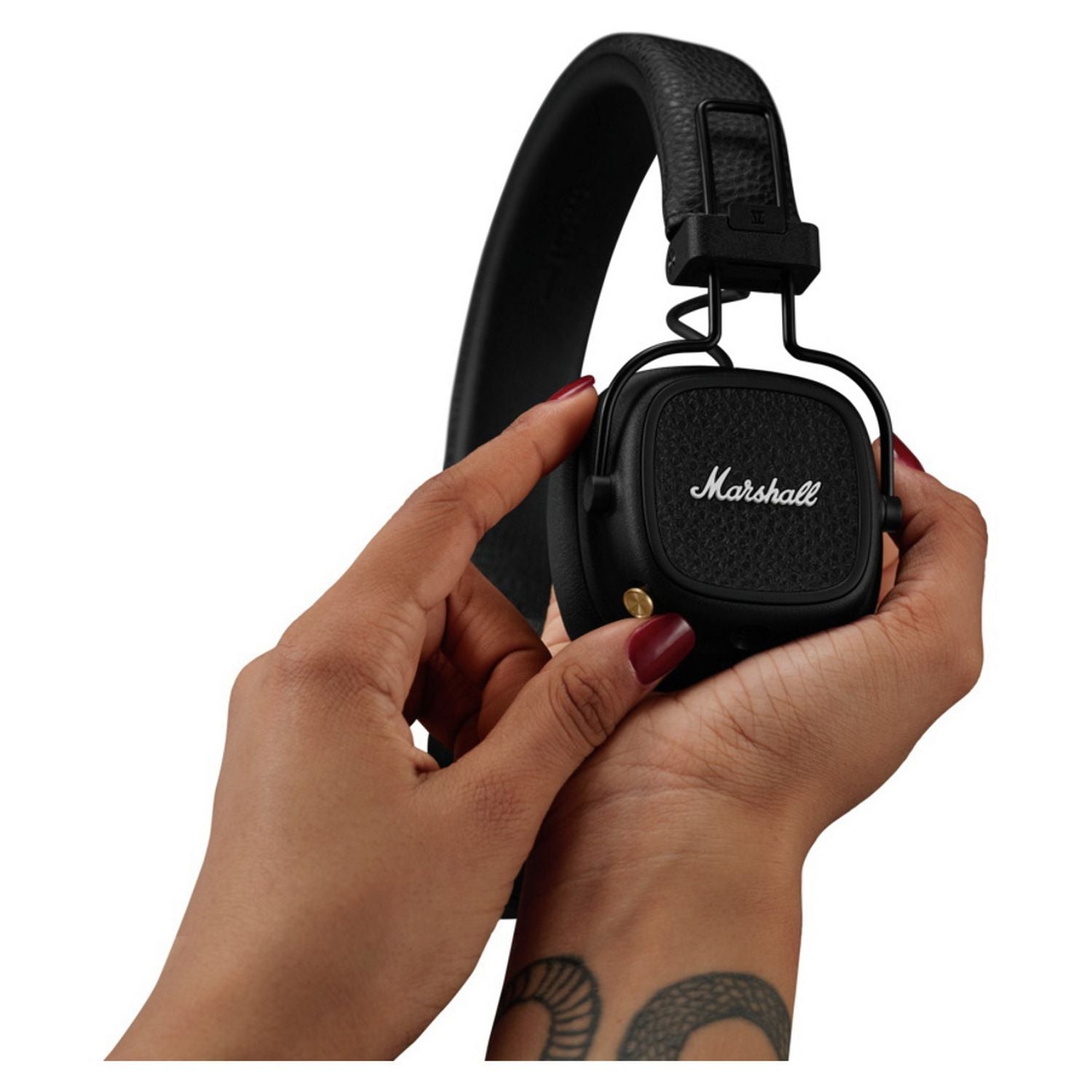 Marshall Major V on-ear wireless headphones black, imported from the UK