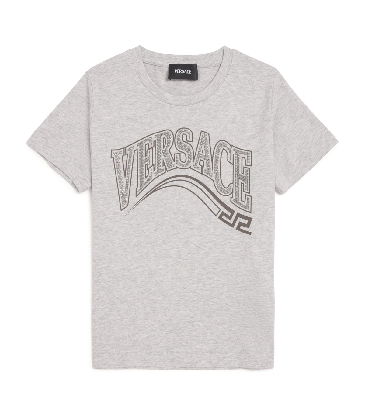 Versace kids embellished logo T-shirt 6-14 years (British brand)