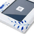 Royal Copenhagen Blue Fluted Plain Mega photo frame 4x6 inch, imported from the UK