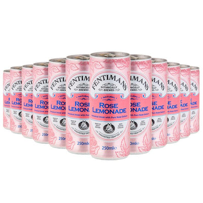 Costco UK Fentimans Rose Lemonade 12 x 250ml- Kjøp online hos McGrocer
