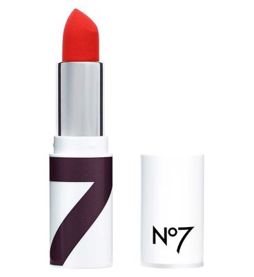 No7 Velvet Matte Conditioning Lipstick GOODS Boots papaya  