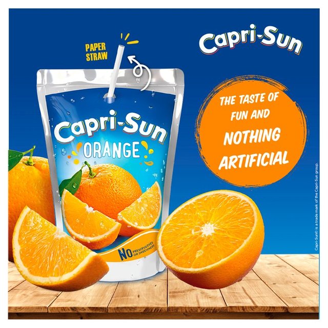 Capri Sun Orange   4 x 200ml GOODS M&S   