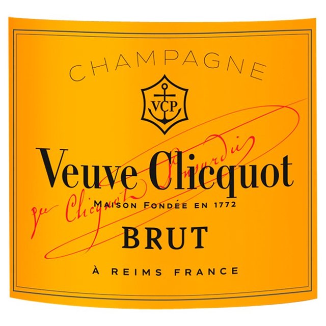 Veuve Clicquot Yellow Label Champagne NV Half Bottle   37.5cl