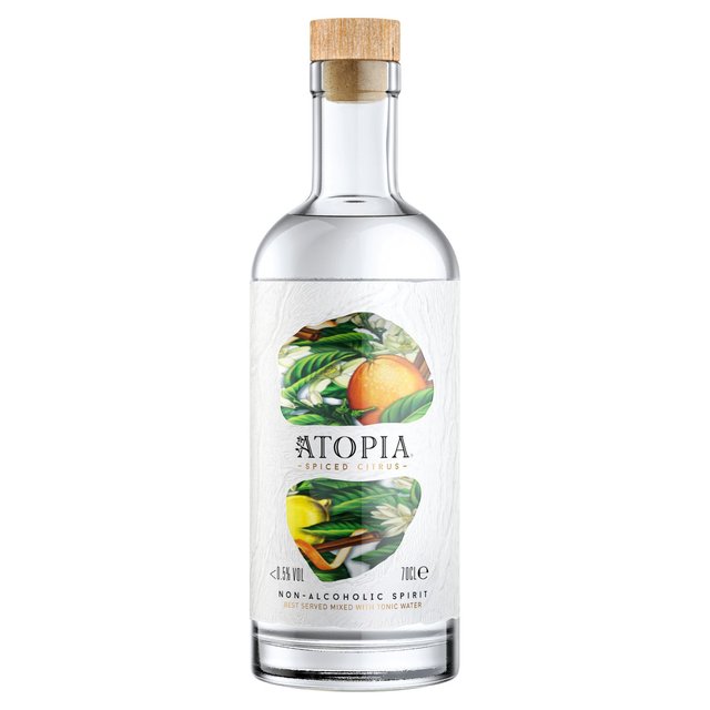 Atopia Spiced Citrus Non Alcoholic Spirit   70cl GOODS M&S   