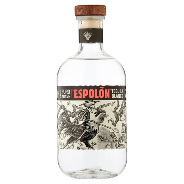 Espolon Blanco - Super Premium 100% blue webber Agave Tequila   70cl