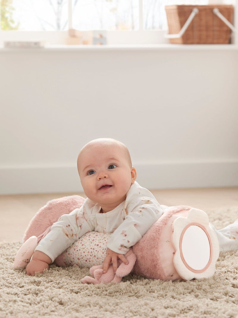 Mamas & Papas Bunny Pink Tummy Time Roll