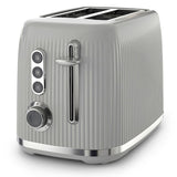 Breville Bold Ice Grey 2-Slice Toaster Grey & Silver Chrome VTR002 General Household ASDA   