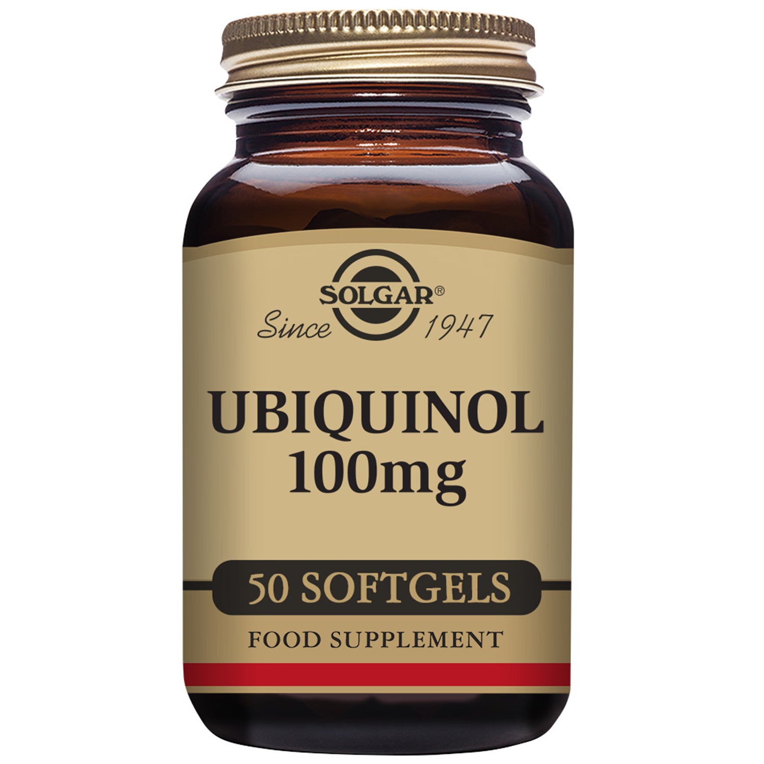 Solgar Ubiquinol 100mg 50 softgels supplement (British brand)