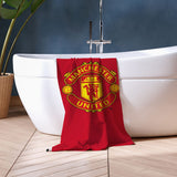 Manchester United beach towel red 150x75cm, UK version