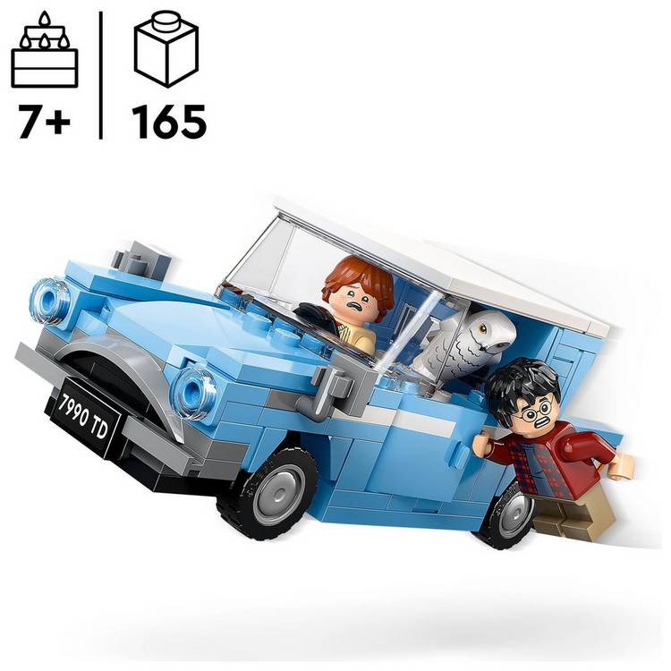 LEGO Harry Potter Flying Ford Anglia car toy set 76424 (British brand)