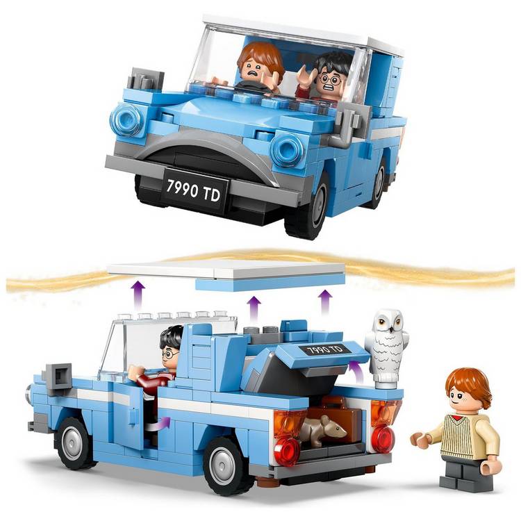LEGO Harry Potter Flying Ford Anglia car toy set 76424 (British brand)