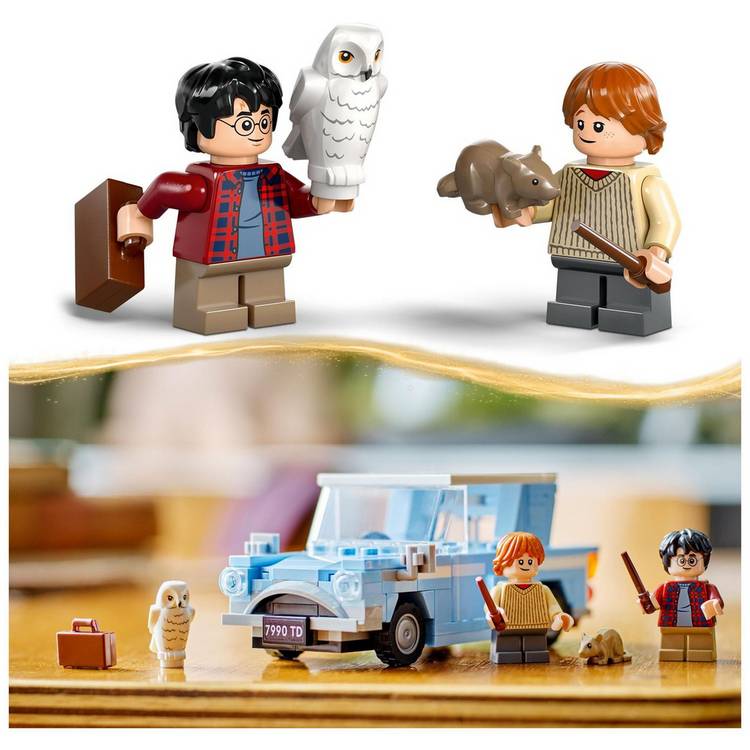 LEGO Harry Potter Flying Ford Anglia car toy set 76424 (British brand)