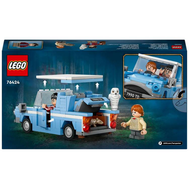 LEGO Harry Potter Flying Ford Anglia car toy set 76424 (British brand)
