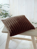 Appletree Brown Morritz Faux Fur Filled Cushion