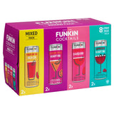 Funkin Cocktails Mixed Pack 8x200ml GOODS Sainsburys   