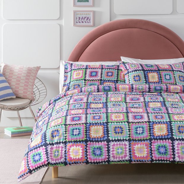 Habitat cotton crochet bedding set single, UK version