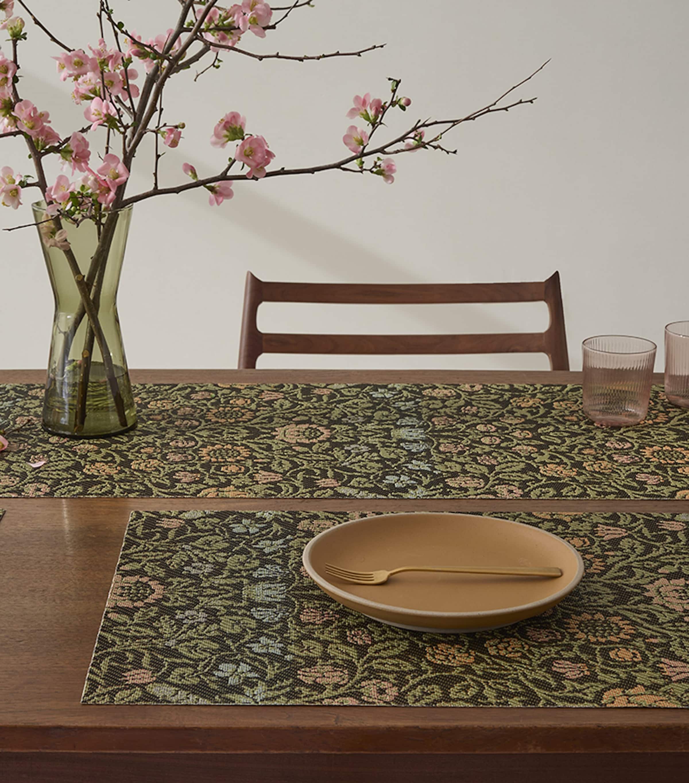 Chilewich Morris Rectangular Placemat 48cm x 36cm - British product