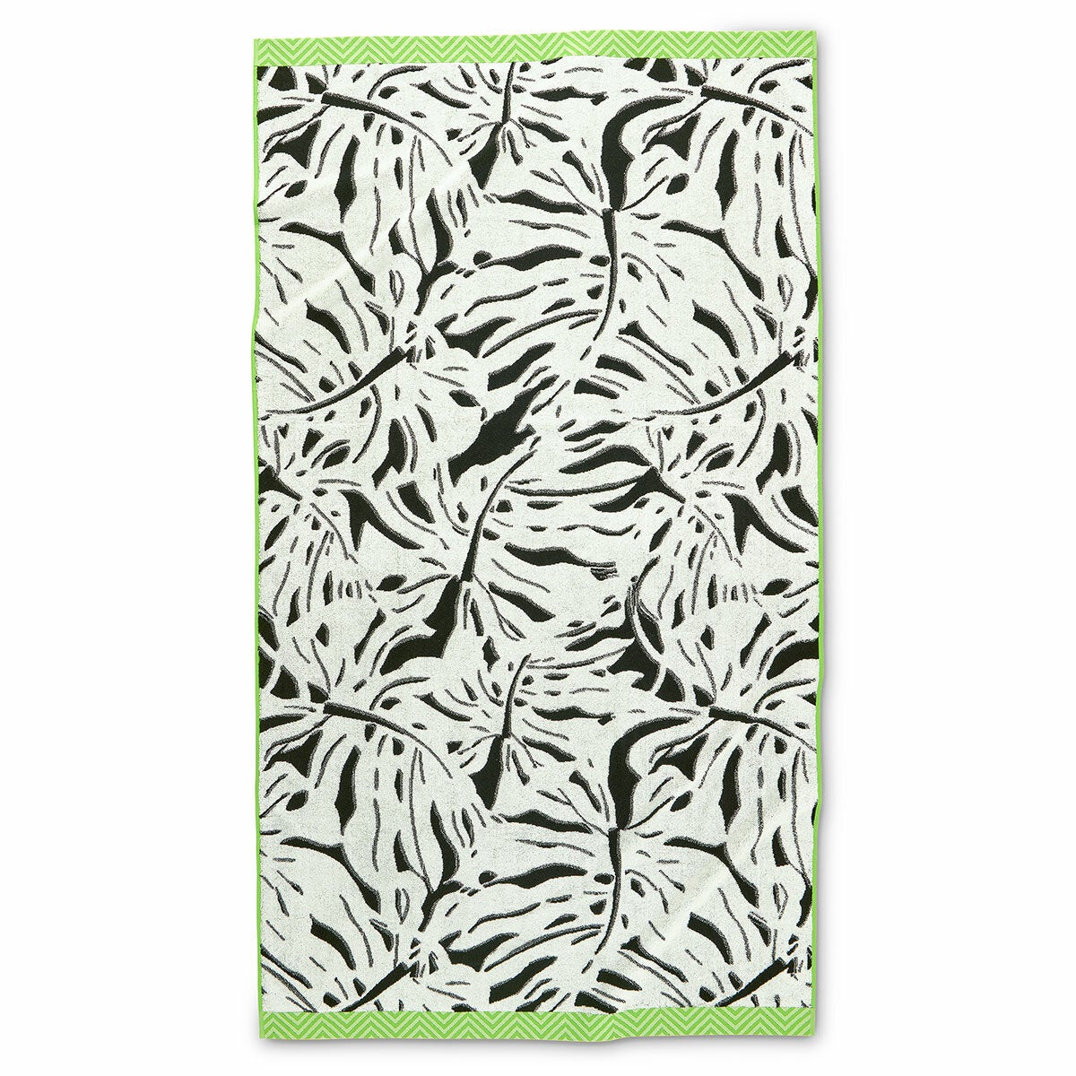 Welhome oversized cotton beach towel 102x183cm, imported from the UK