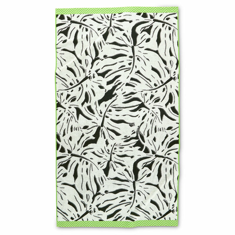 Welhome oversized cotton beach towel 102x183cm, imported from the UK