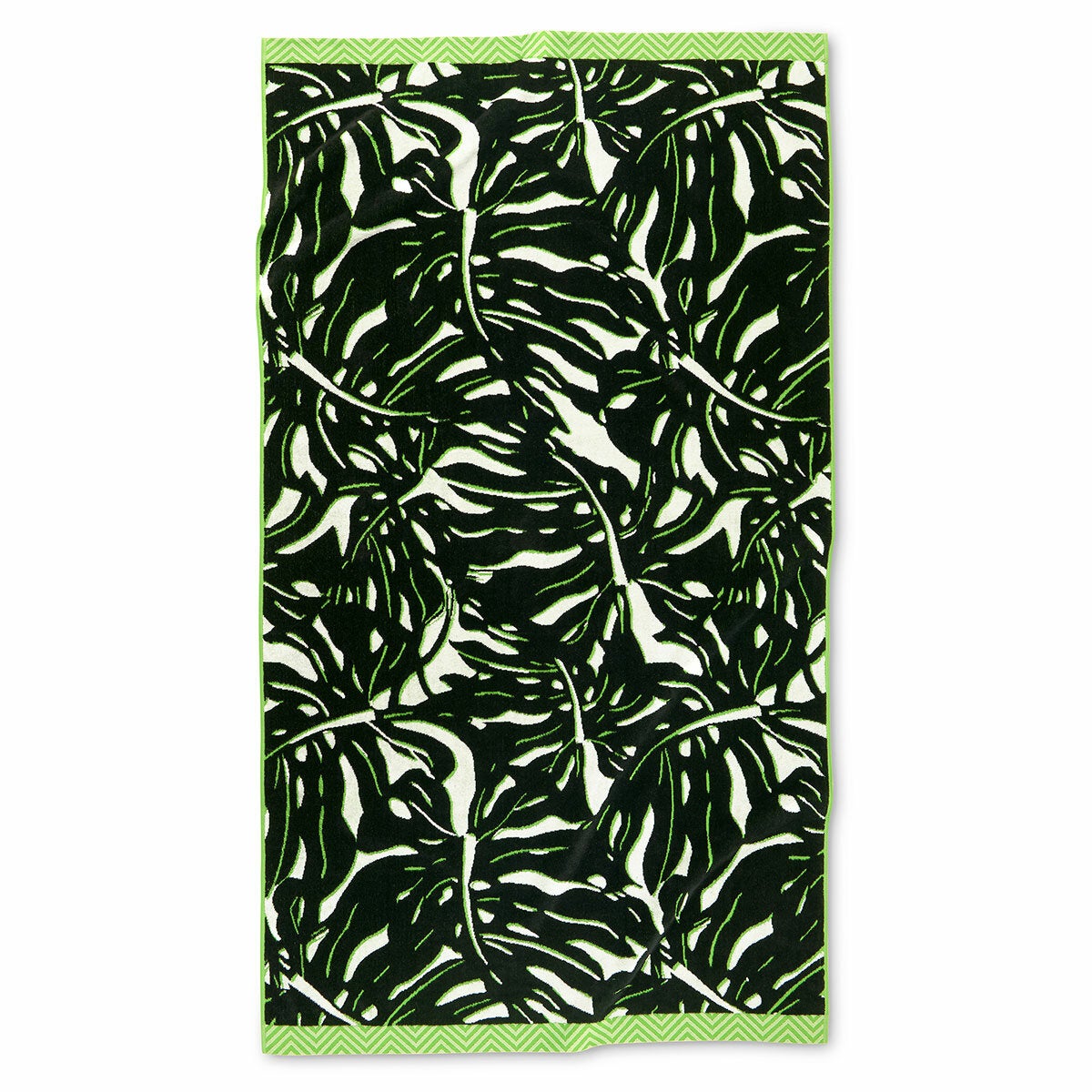 Welhome oversized cotton beach towel 102x183cm, imported from the UK