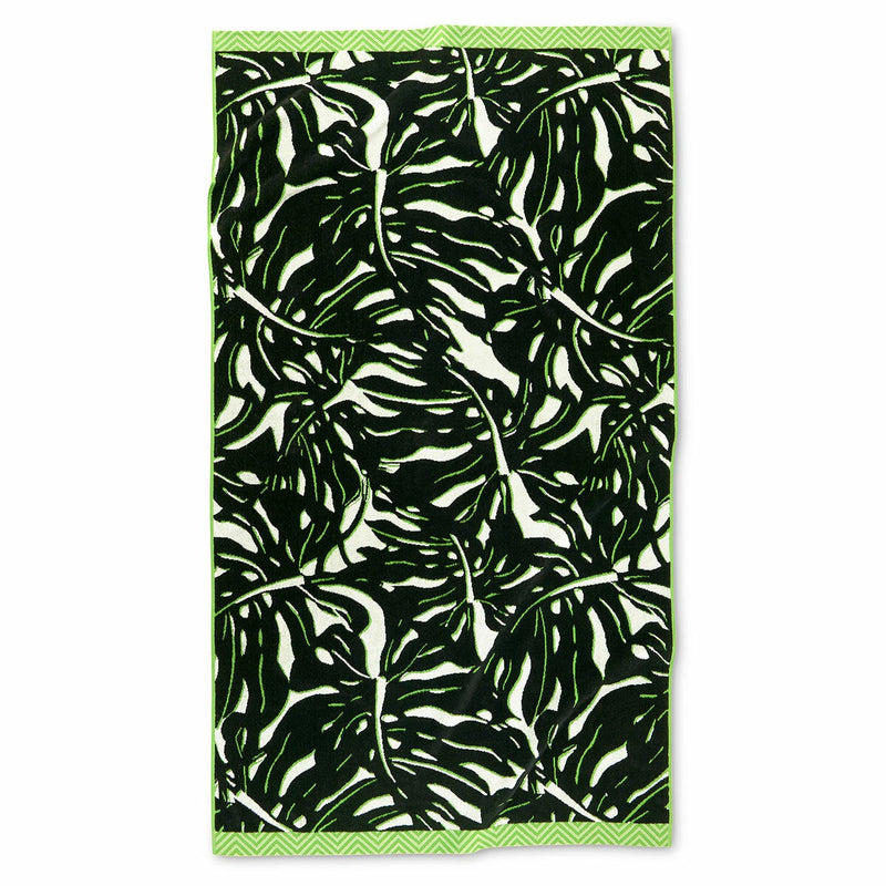 Welhome oversized cotton beach towel 102x183cm, imported from the UK