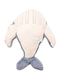 Widdop dark blue plush whale 14cm, imported from the UK
