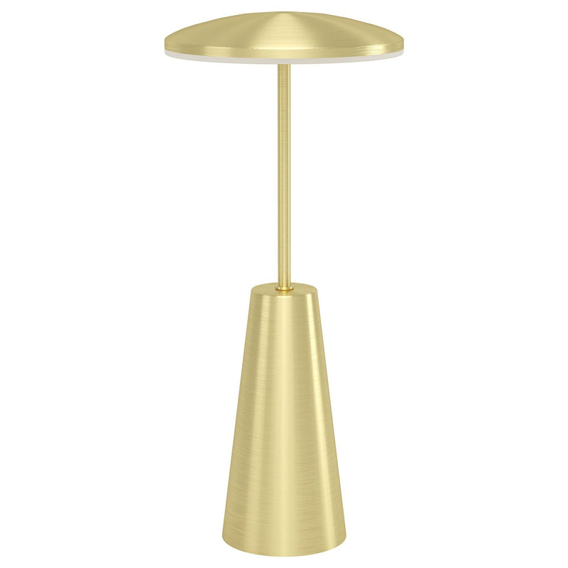 EGLO Piccola Steel LED Bathroom Portable Table Lamp - Gold