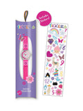 Peers Hardy Tikkers pink flower time teacher watch 25mm, UK version