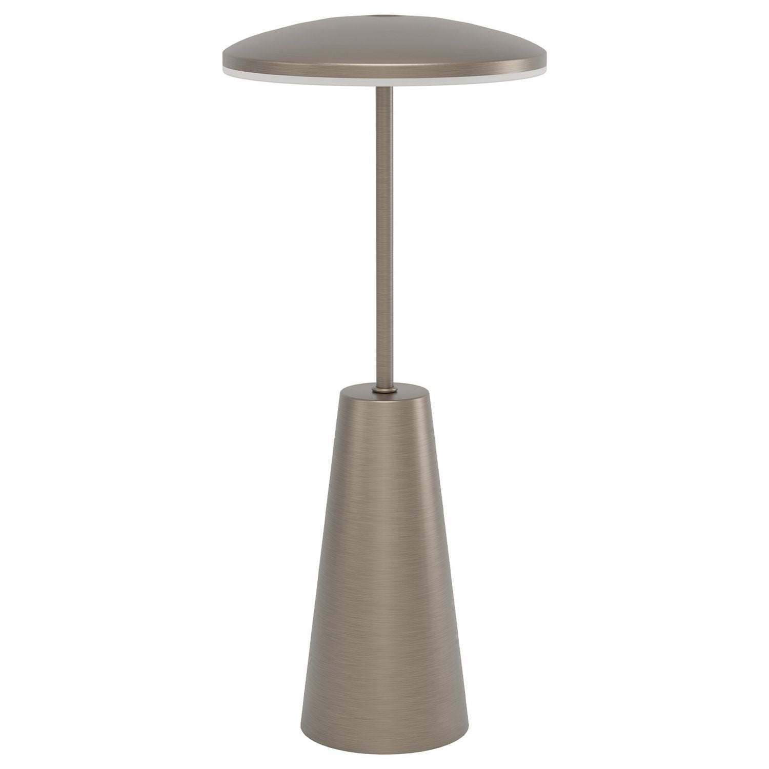 EGLO Piccola Steel LED Bathroom Portable Table Lamp - Bronze