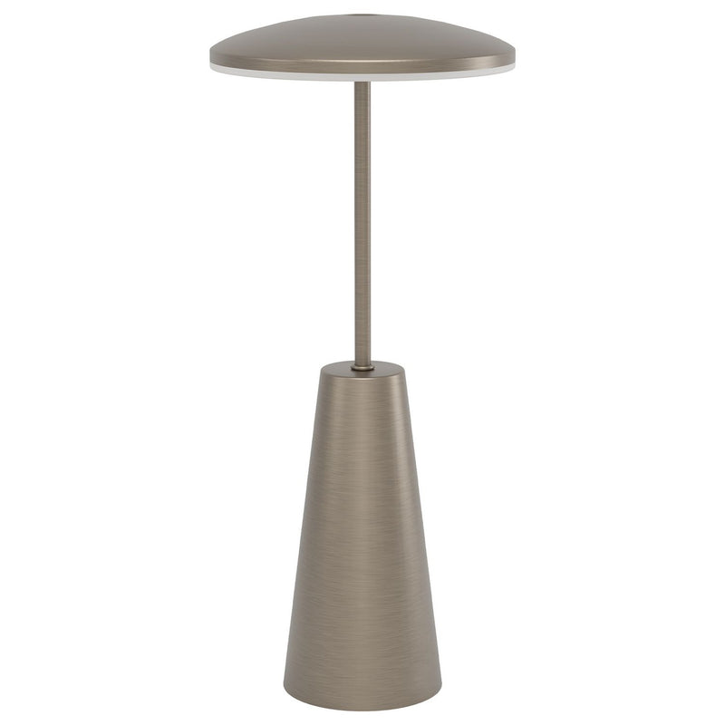 EGLO Piccola Steel LED Bathroom Portable Table Lamp - Bronze