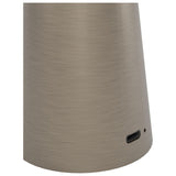 EGLO Piccola Steel LED Bathroom Portable Table Lamp - Bronze
