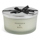 Habitat XL candle Mandarin and Basil - British product