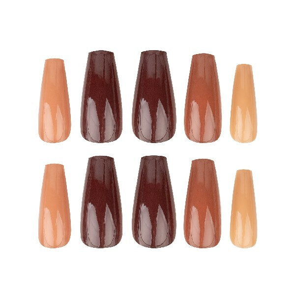 Nail HQ Long Coffin Mixed Nudes GOODS Superdrug   