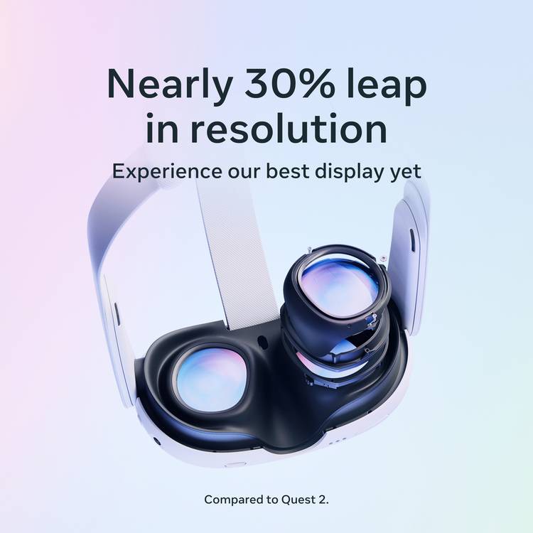 Meta Quest 3 512GB VR headset (British brand)