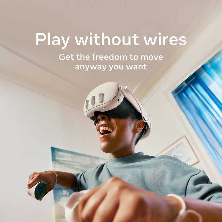 Meta Quest 3 512GB VR headset (British brand)