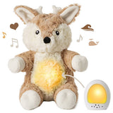 Cloud B Lovelight Fawn baby sound soother plush - British product