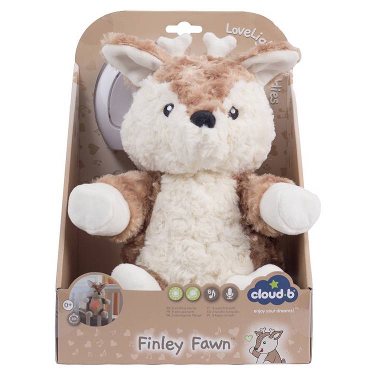 Cloud B Lovelight Fawn baby sound soother plush - British product