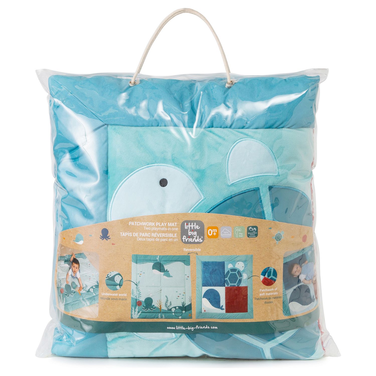 Little Big Friends playmat ocean 94cm (British brand)