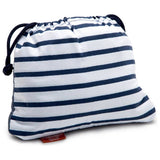BabyToLove travel booster seat blue stripes, imported from the UK