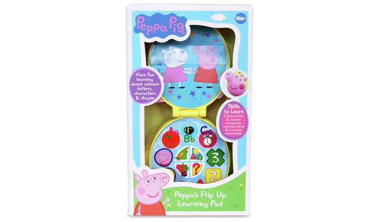 Peppa Pig Flip Up Learning Pad GOODS Argos