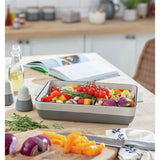 Habitat Speckle ceramic roasting tin 36cm, imported from the UK