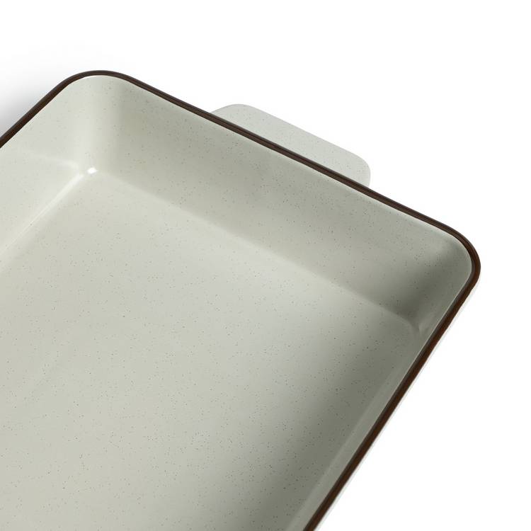 Habitat Speckle ceramic roasting tin 36cm, imported from the UK