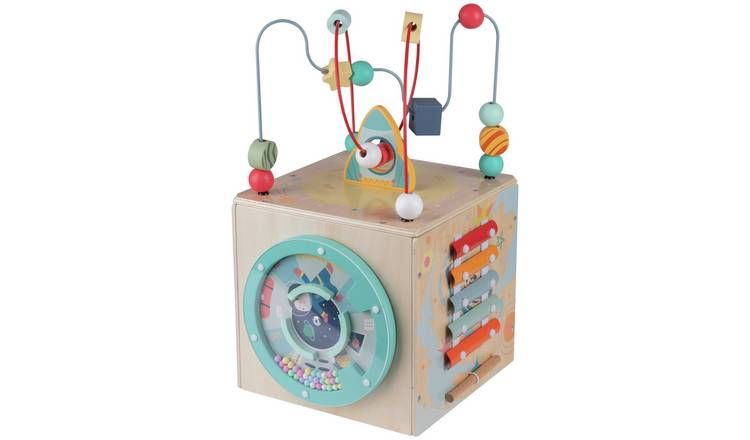 Chad Valley Wooden Activity Cube GOODS Argos