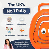 My Carry Potty Clownfish portable potty for toddlers, imported from the UK