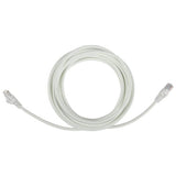 White 5m Ethernet cable for wired connection, UK version